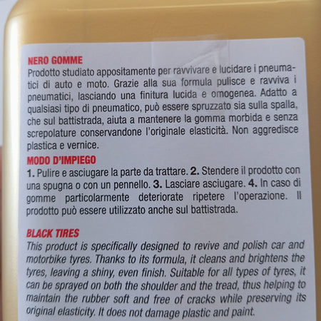 Smash 1lt nero gomme