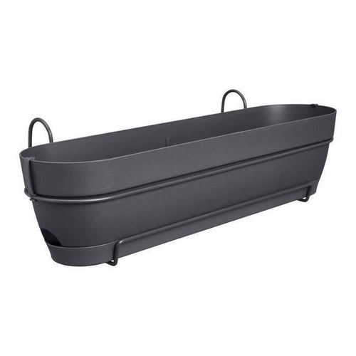 ELHO Vibia Campana Allin1 Balcone Rettangolare - 70 - Plastica - 11 l - Antracite