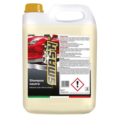 Smash 5lt shampoo detergente neutro per auto