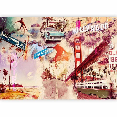 Fotomurale Hollywood, Miami, Los Angeles...