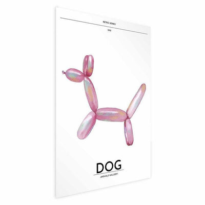 Poster - Holo-Dog - Colorful Retro Dog