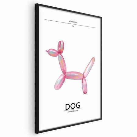 Poster - Holo-Dog - Colorful Retro Dog