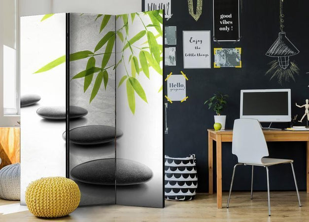 Paravento pietre zen tre pannelli