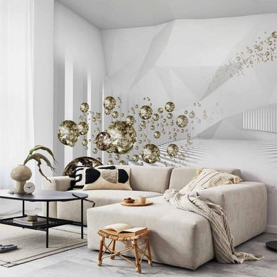 Fotomurale Diamond Corridor (Grey)