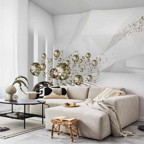 Fotomurale Diamond Corridor (Grey)