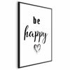 Poster - Be Happy