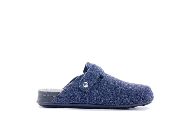 GRUNLAND Ciabatte Chiuse Donna Pila Blu Cenere