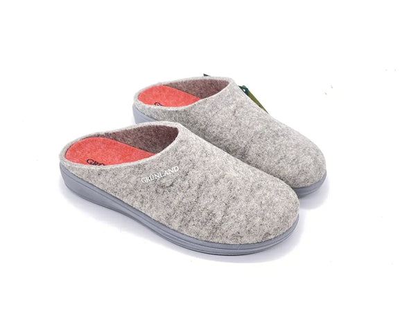 GRUNLAND Ciabatte Chiuse Donna Rama Beige Zucca