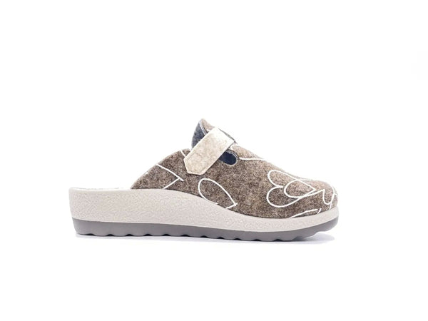 FLY FLOT Ciabatta Chiusa Donna Nocciola Tolfa