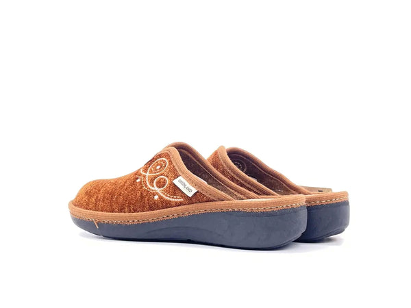 GRUNLAND Ciabatte donna chiuse ALDE Mattone