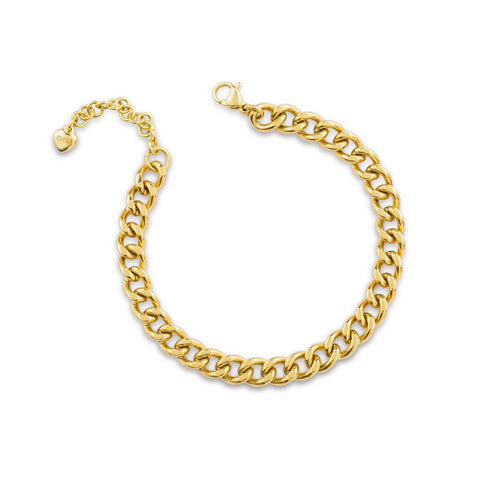 Ops Objects - ROCK AFFAIR bracciale maglia groumette – medium
