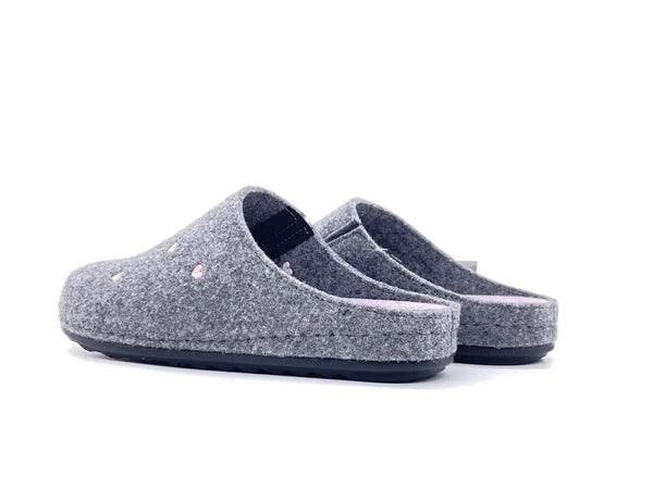 GRUNLAND Ciabatte Chiuse Donna PILA Grigio Confetto