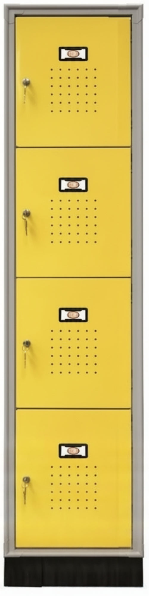 Armadio casellario verniciato a 4 vani metallici cm. 40x50x175h