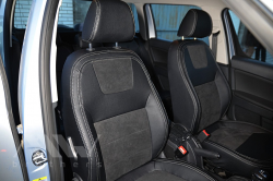 Coprisedili su misura per Skoda Yeti (2009-2018), Leather style