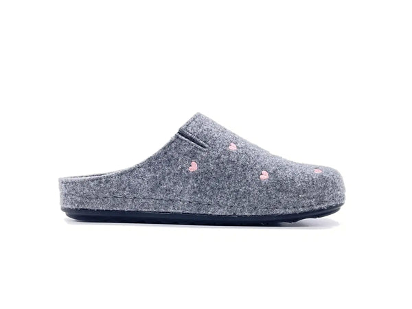 GRUNLAND Ciabatte Chiuse Donna PILA Grigio Confetto