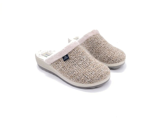 FLY FLOT Ciabatte Chiuse Donna Tolve Beige