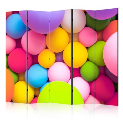 Paravento Colourful Balls II [Room Dividers]