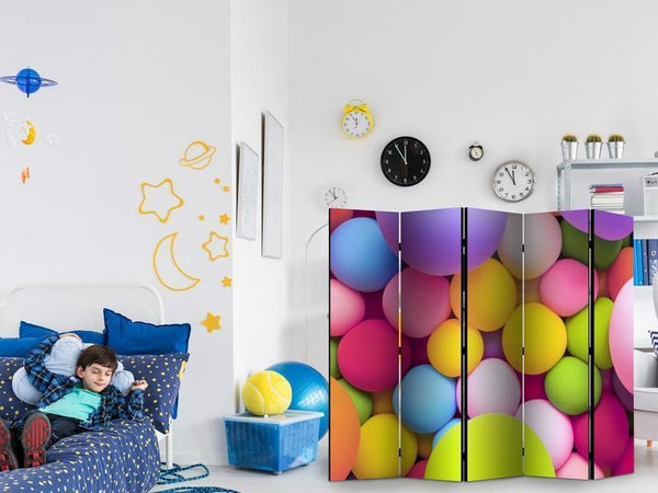 Paravento Colourful Balls II [Room Dividers]