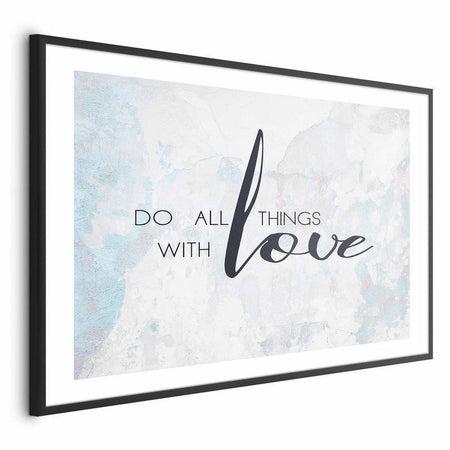 Poster - Do All Things with Love