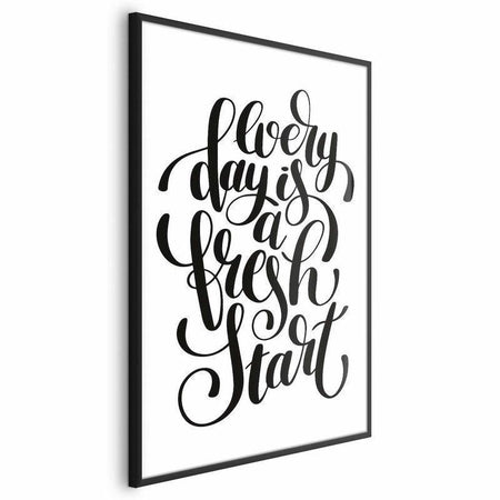 Poster - Every Day a Fresh Start