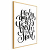 Poster - Every Day a Fresh Start