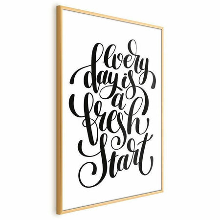 Poster - Every Day a Fresh Start