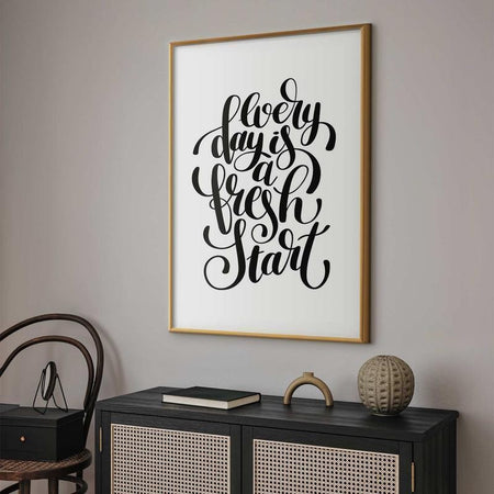 Poster - Every Day a Fresh Start