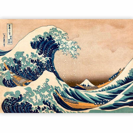 Carta da parati Hokusai la grande onda di Kanagawa