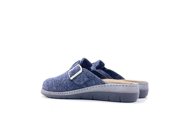 GRUNLAND Ciabatte Estraibili Chiuse Donna Dasa Blu