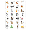 Paravento Learning by playing (animals) [divisori da interno]