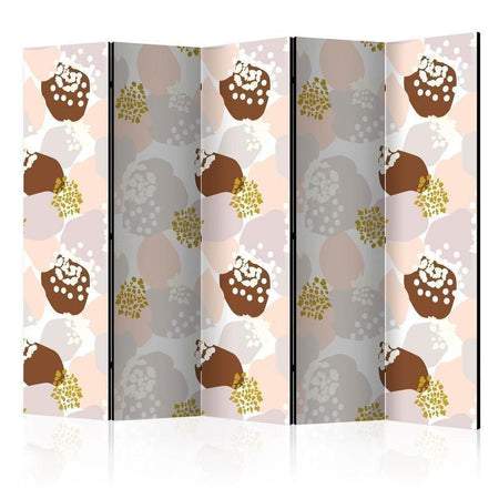 Paravento Macchie di Caffè 5 Ante