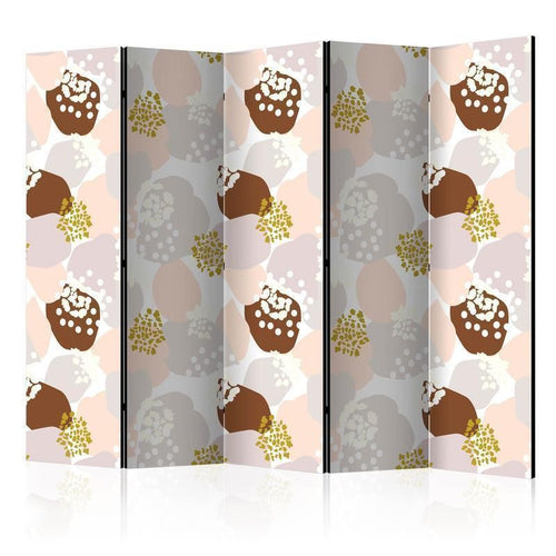 Paravento Macchie di Caffè 5 Ante