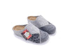 GRUNLAND Ciabatte Chiuse Donna Frau Grigio Multi