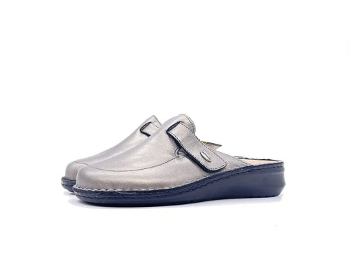 GRUNLAND Ciabatte Estraibili Donna Dami Peltro