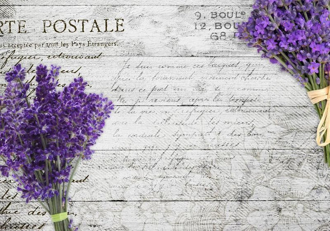 Fotomurale Lavender postcard