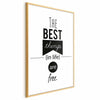 Poster - The Best Things in Life Are Free
