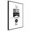 Poster - The Best Things in Life Are Free