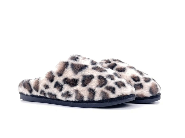 GRUNLAND Ciabatta Chiusa Donna Kant Leopardato