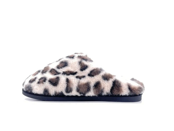 GRUNLAND Ciabatta Chiusa Donna Kant Leopardato