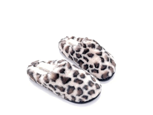 GRUNLAND Ciabatta Chiusa Donna Kant Leopardato