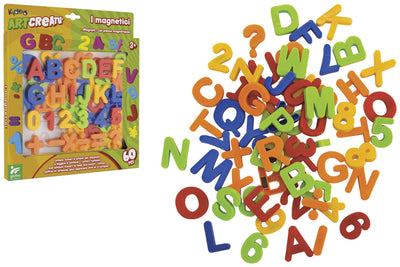 Numeri/ Lettere/ Simboli Magnetici 60 pezzi