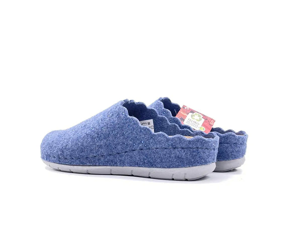 GRUNLAND Ciabatte Chiuse Donna Prau Indaco