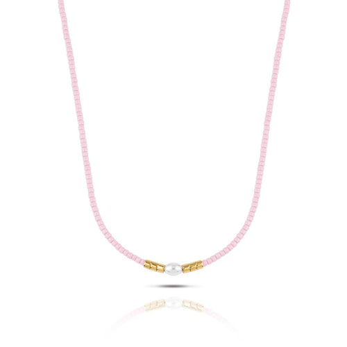 Ops Objects - GRAINS collana con perline colorate