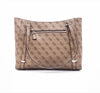 GUESS Borsa a Spalla Donna ECO ERICA Latte Logo