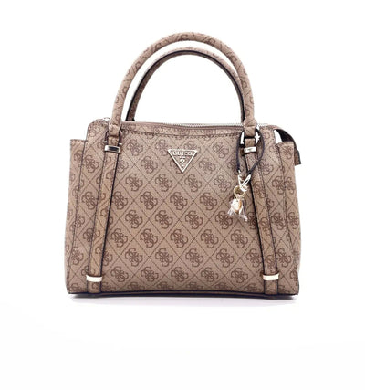 GUESS Borsa a mano ECO ERICA Latte Logo