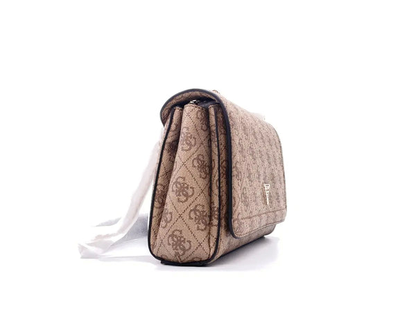 GUESS Borsa donna a tracolla NOELLE II Latte Logo