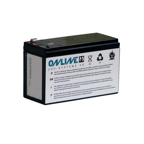 ONLINE USV-Ersatzbatterie f?r Yunto 800+++
