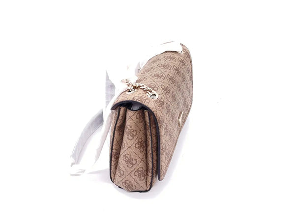 GUESS Borsa donna a tracolla NOELLE II Latte Logo