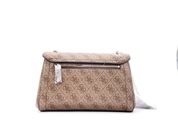 GUESS Borsa donna a tracolla NOELLE II Latte Logo
