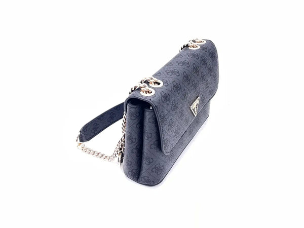 GUESS Borsa donna a tracolla ECO ERICA Coal Logo